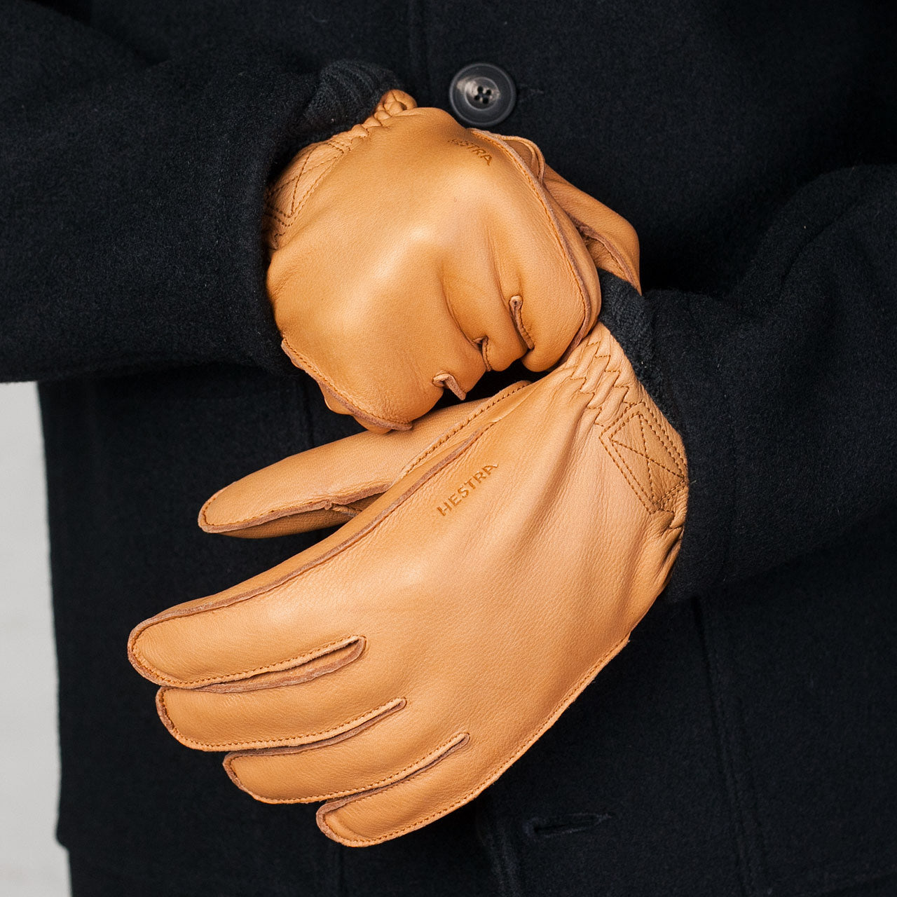 Primaloft Handschuhe Korkbraun