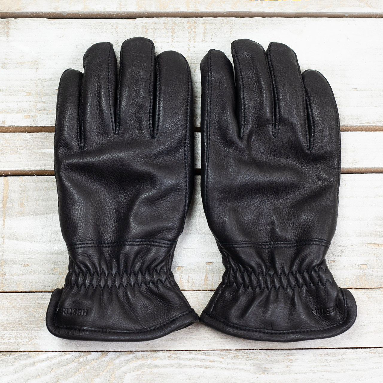 wärmster handschuh Deerskin Winter Handschuhe Schwarz