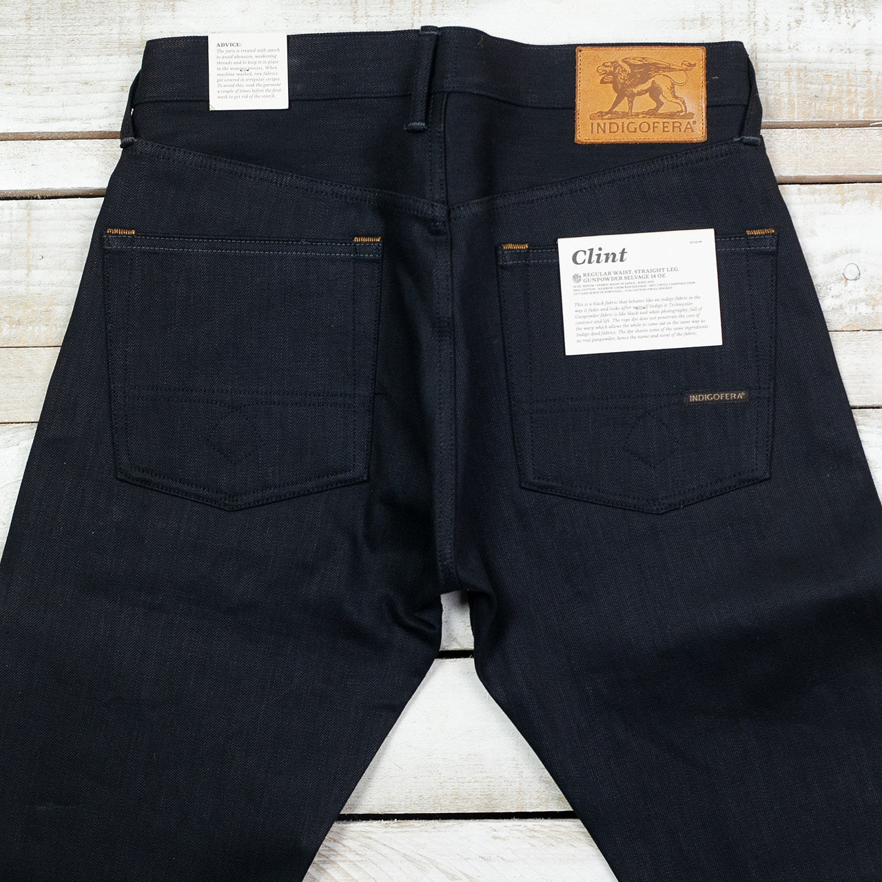 Clint 14oz Gunpowder Black Straight