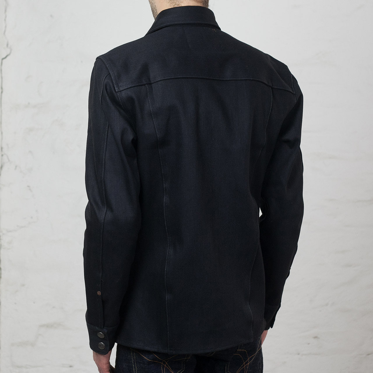 Copeland Shirt Gunpowder Black Selvedge