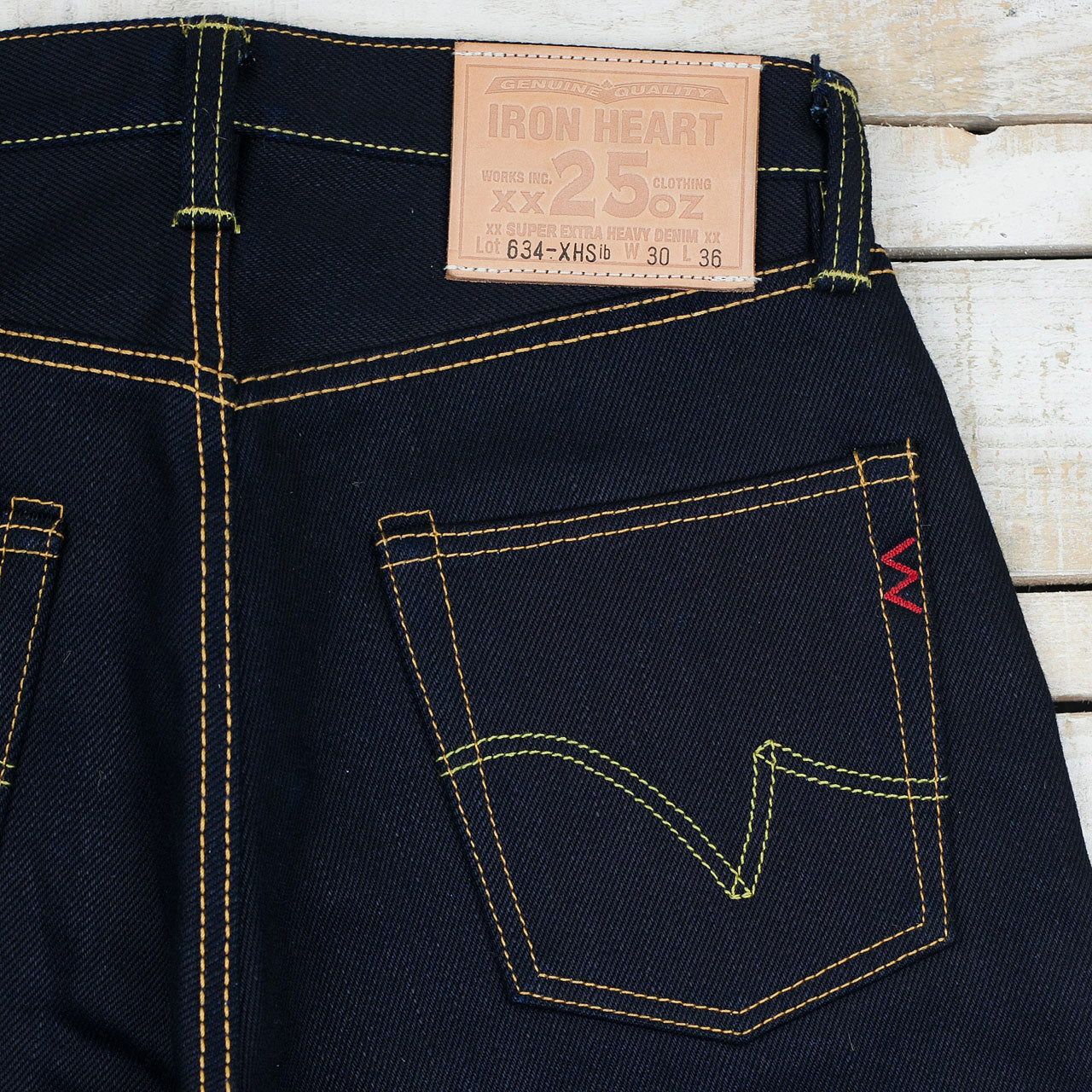 IH-634-XHSib 25oz Straight Cut Indigo/Black