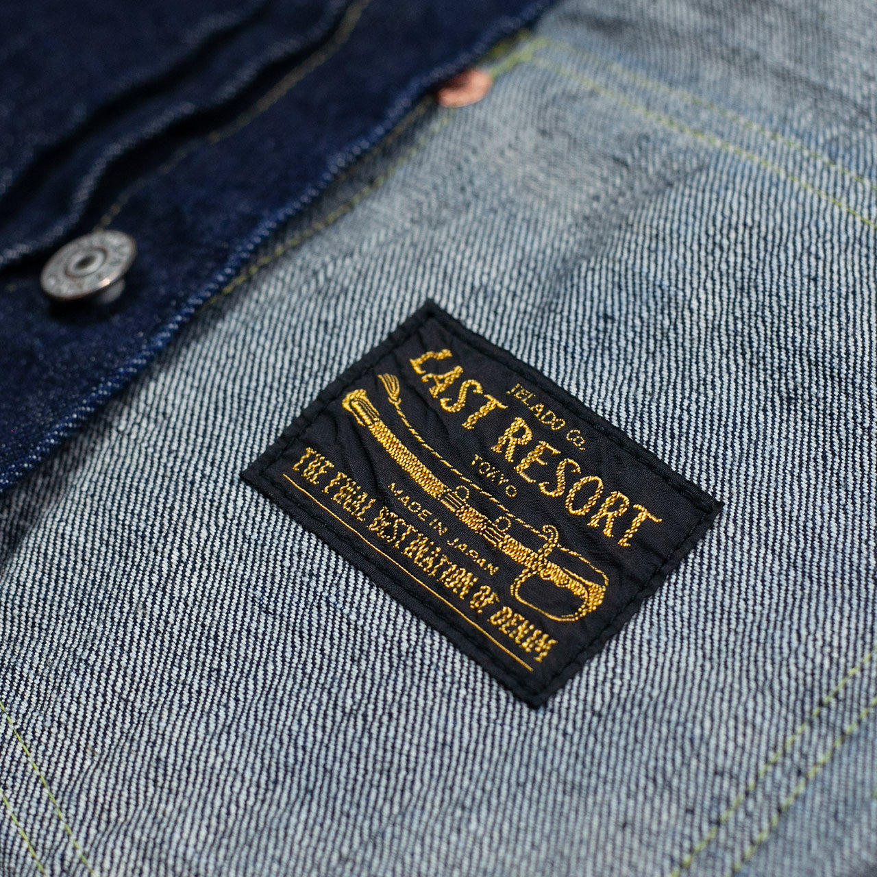 Age of Longing Black Tag 407EXX Denim Jacket