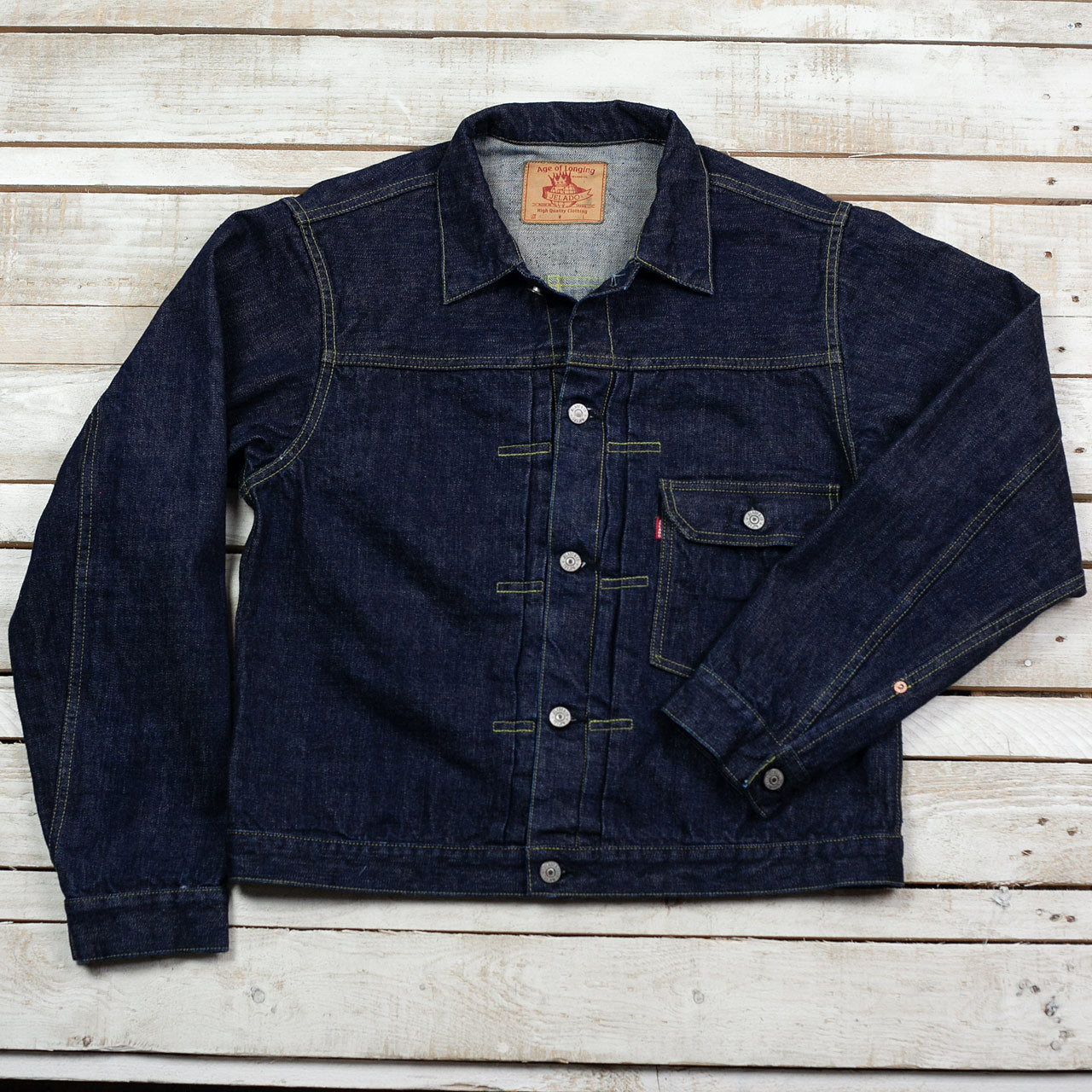 Age of Longing Black Tag 407EXX Denim Jacket