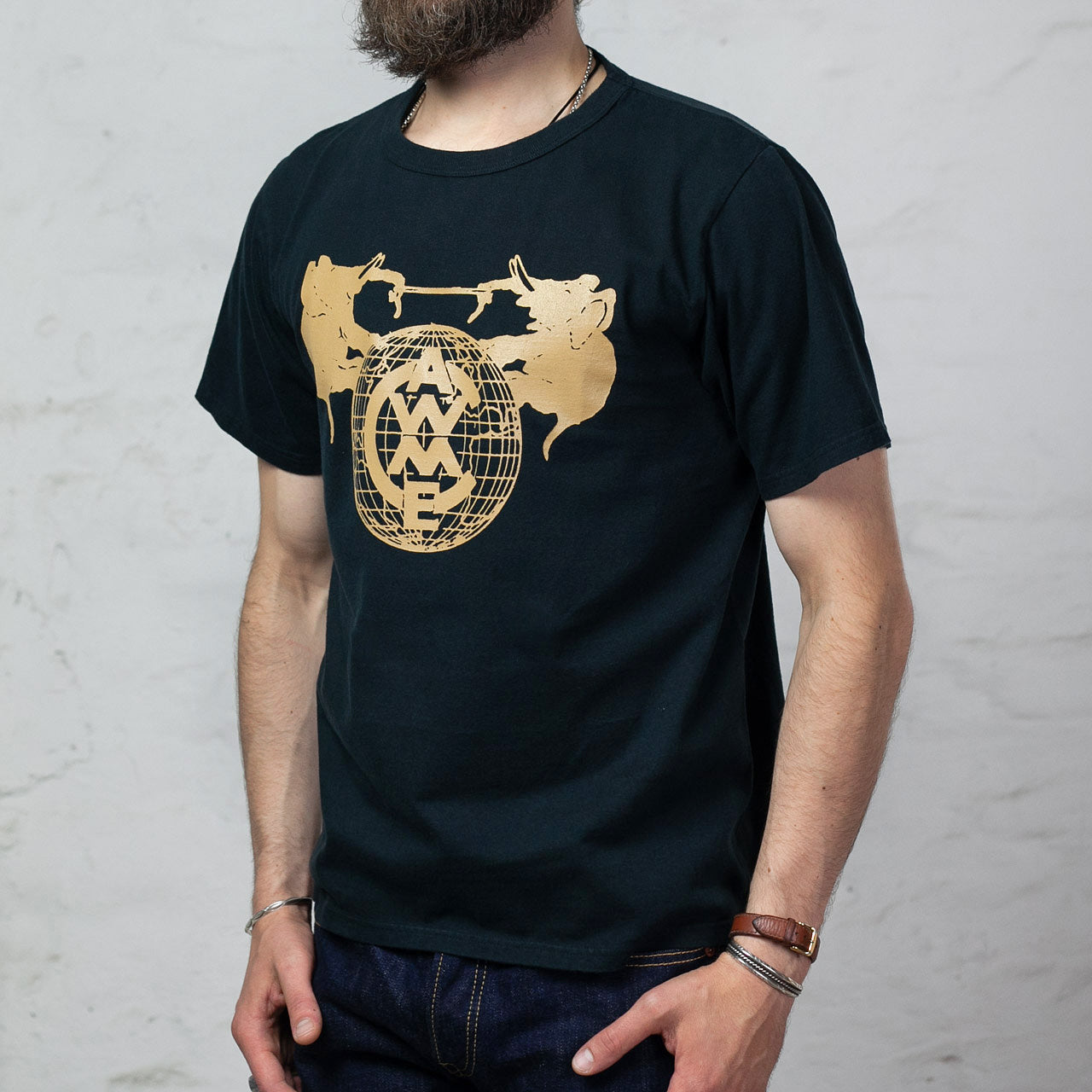 AB81228 "Cawme" T-Shirt Schwarz