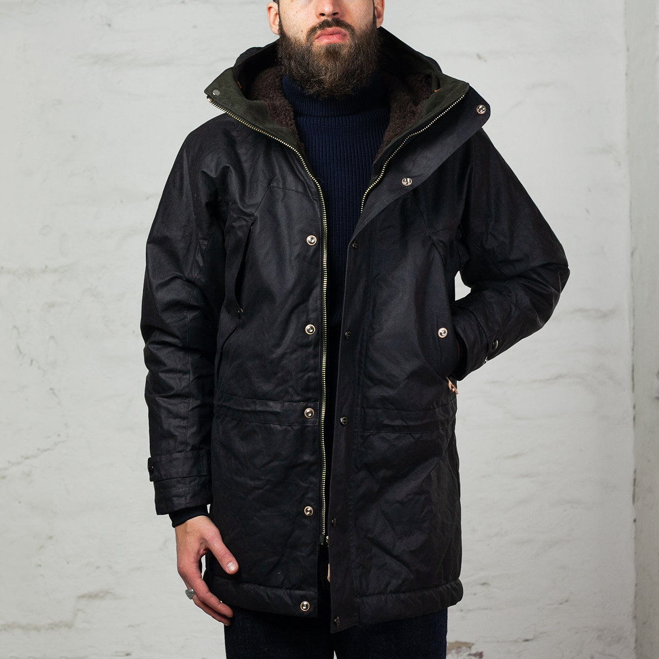 Long Mountain Jacket Schwarz