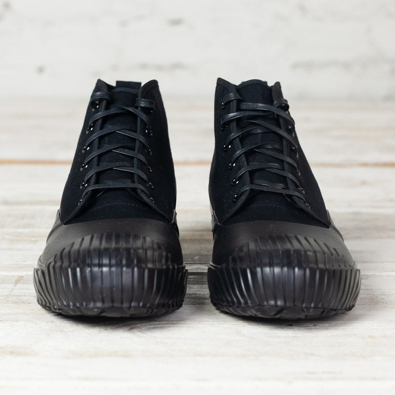 Canvas Sneaker "All Weather" Schwarz