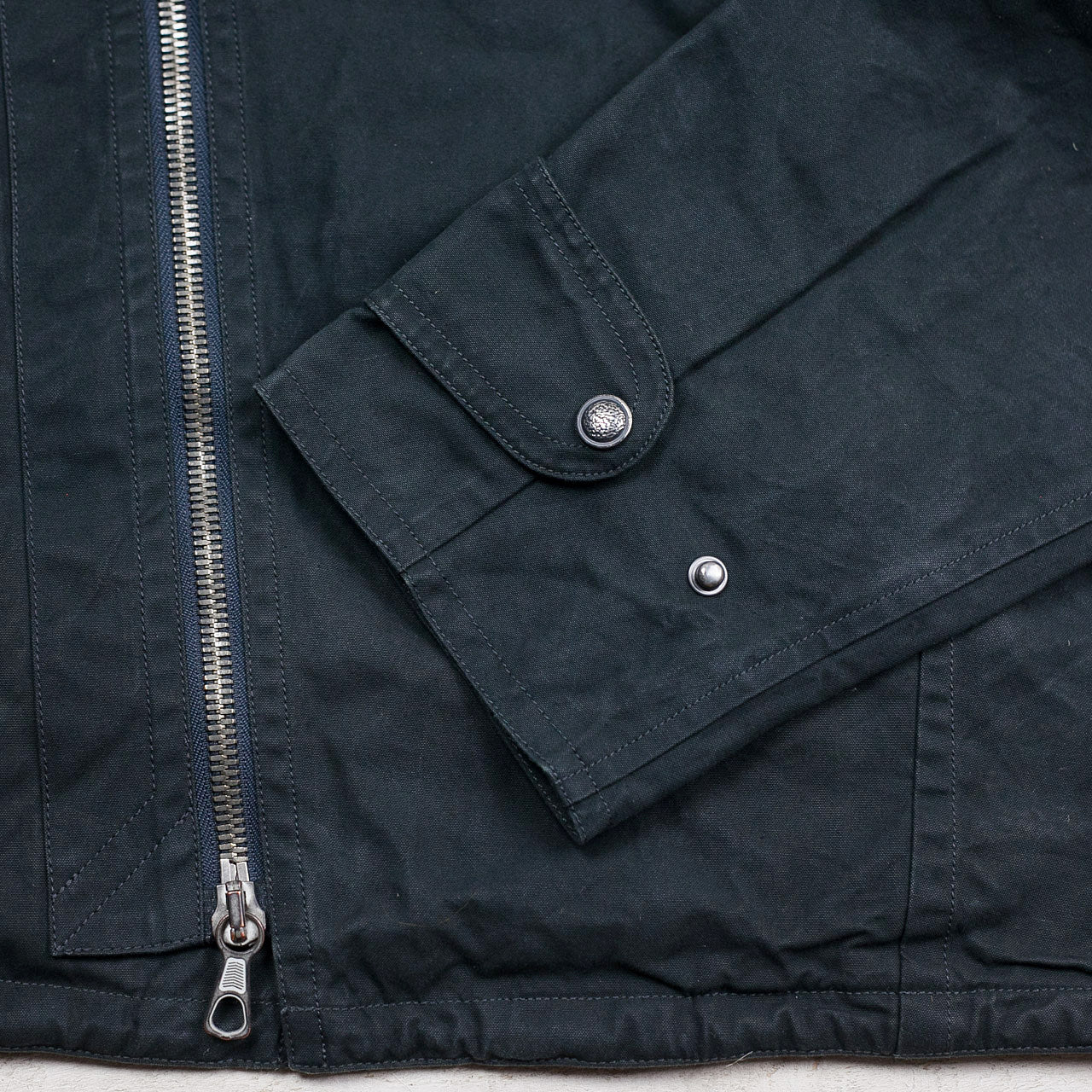 Deacon Flight Jacket Wax Charcoal