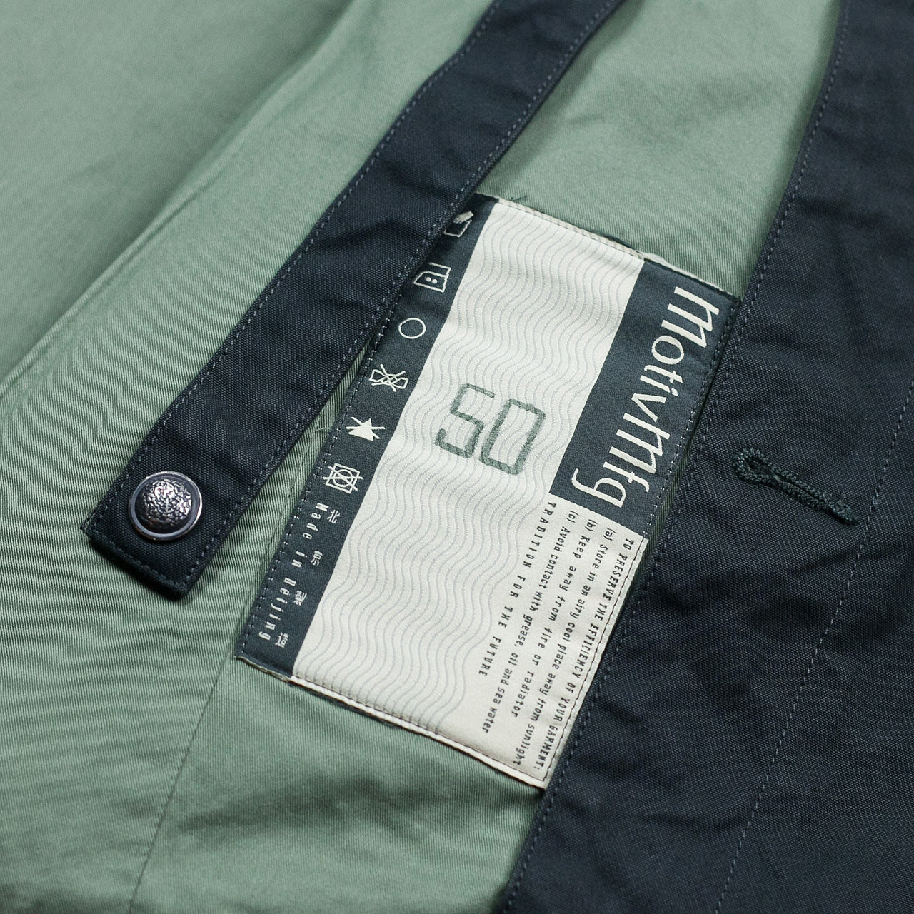 Deacon Flight Jacket Wax Charcoal