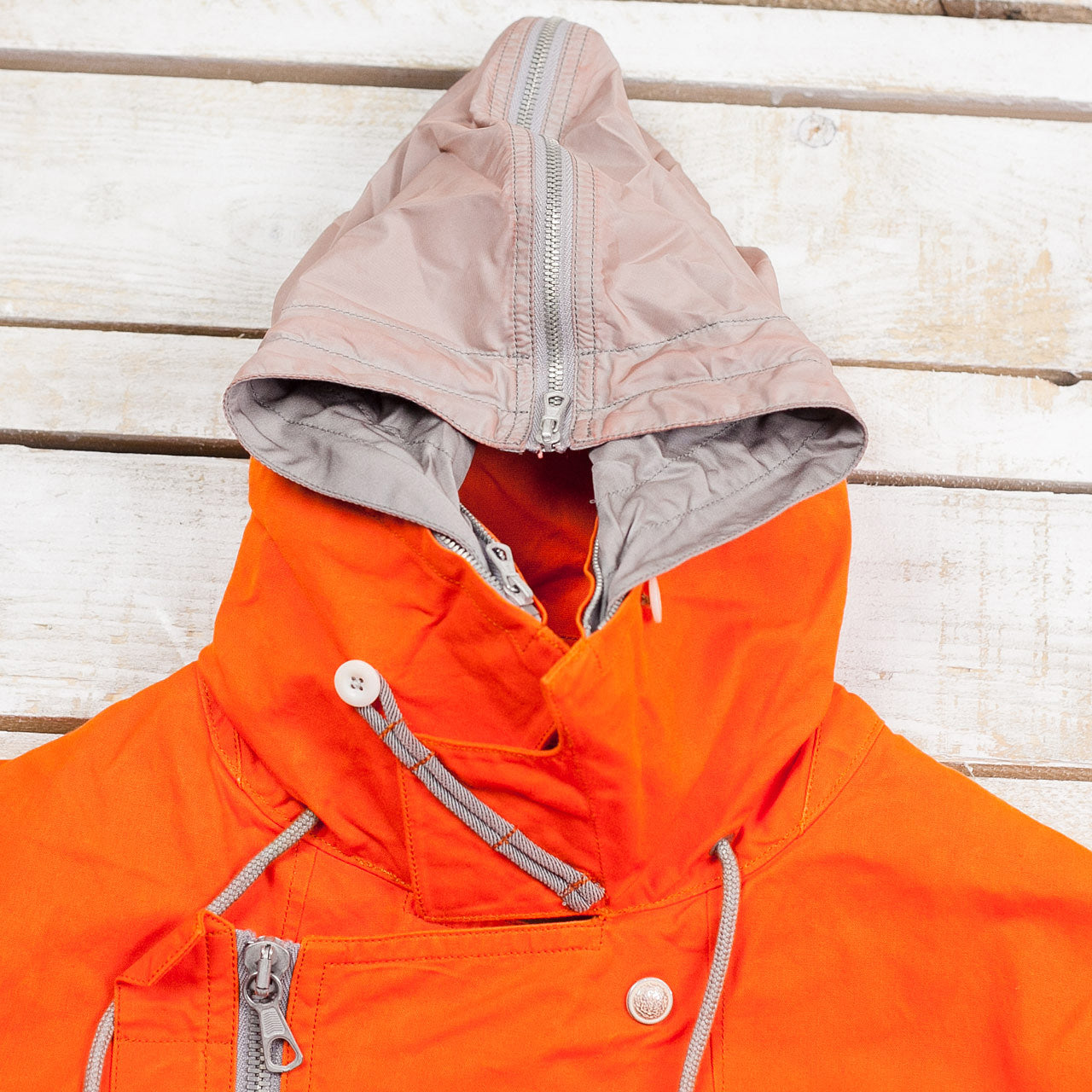 Deacon Flight Jacket Wax Orange