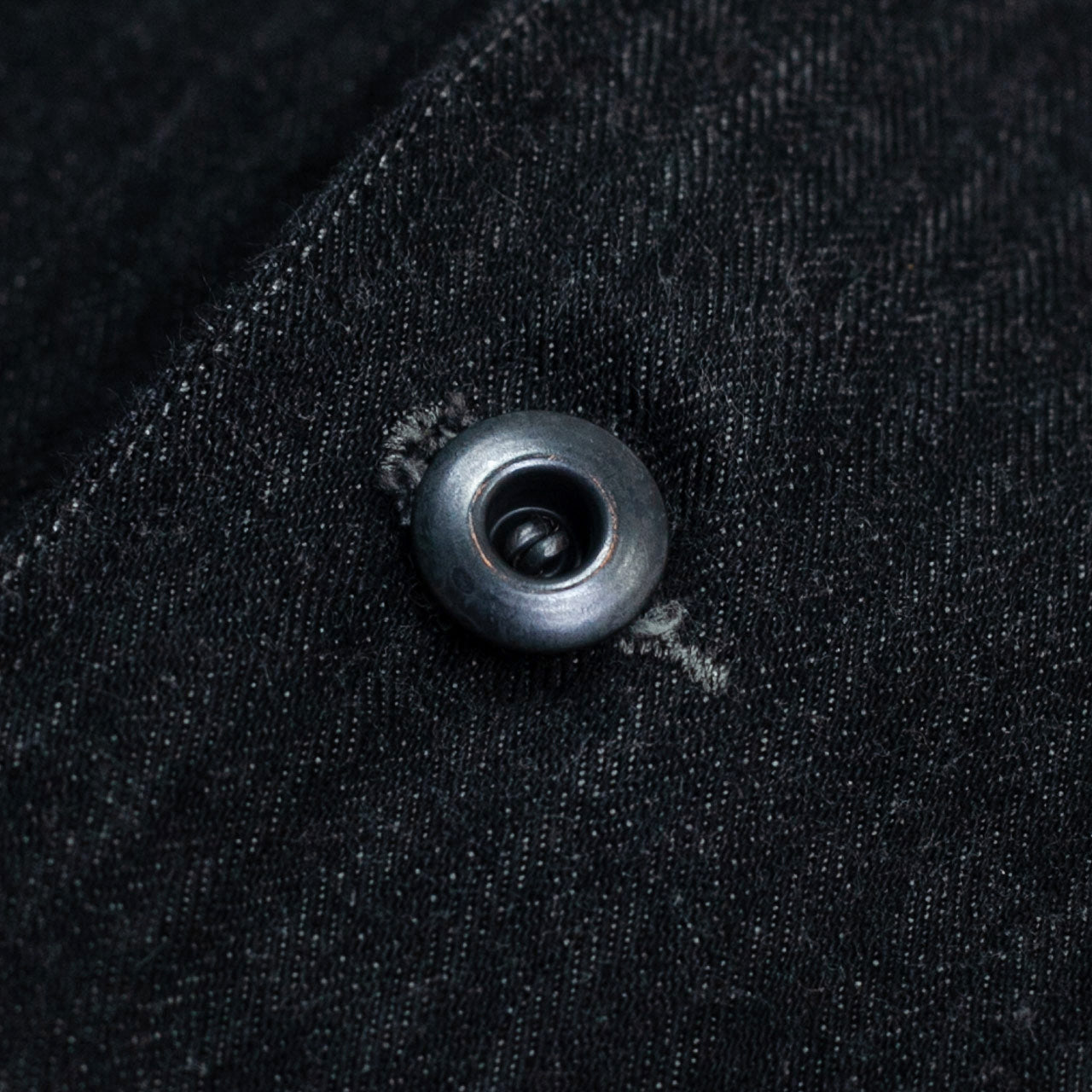 Peak Lapel Lounge Jacket Denim Schwarz