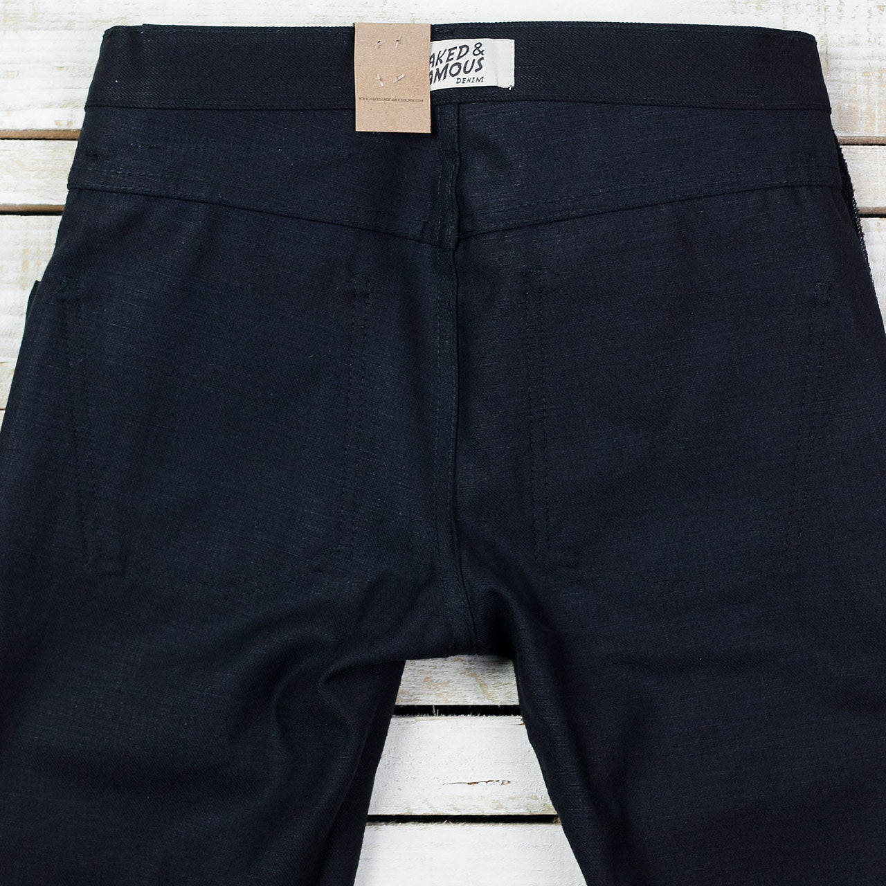 Super Guy Solid Black Selvedge