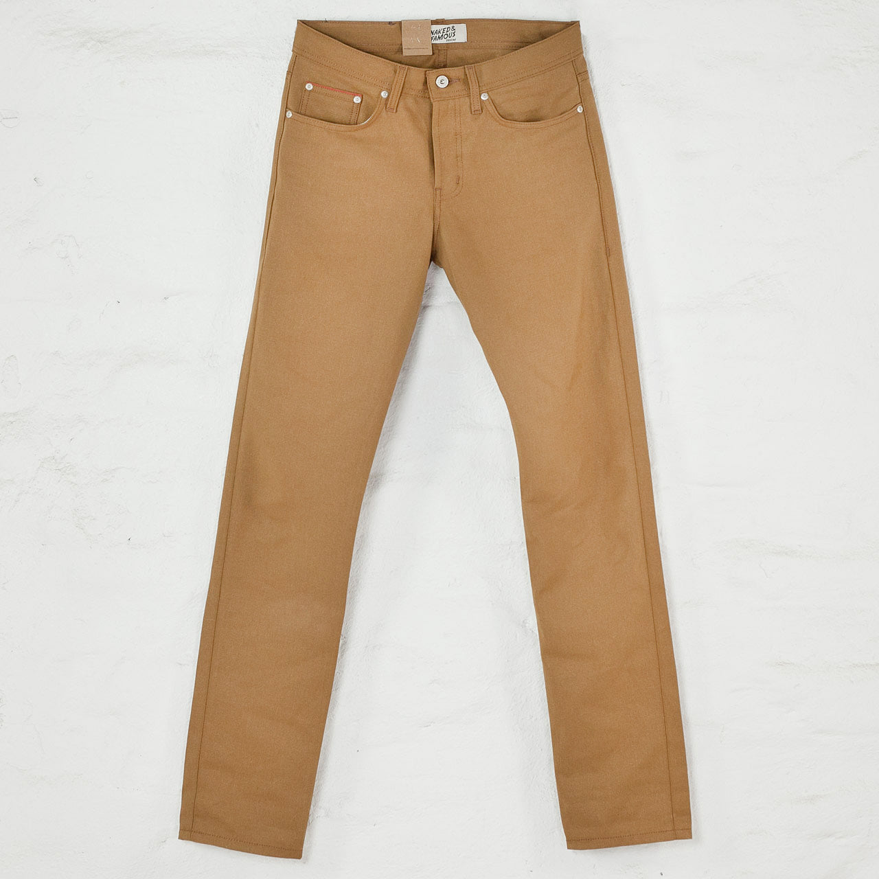 Weird Guy Selvedge Duck Canvas Braun