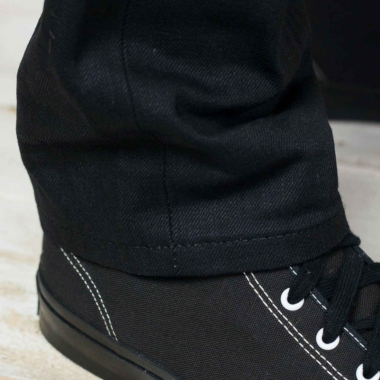 Weird Guy Solid Black Selvedge