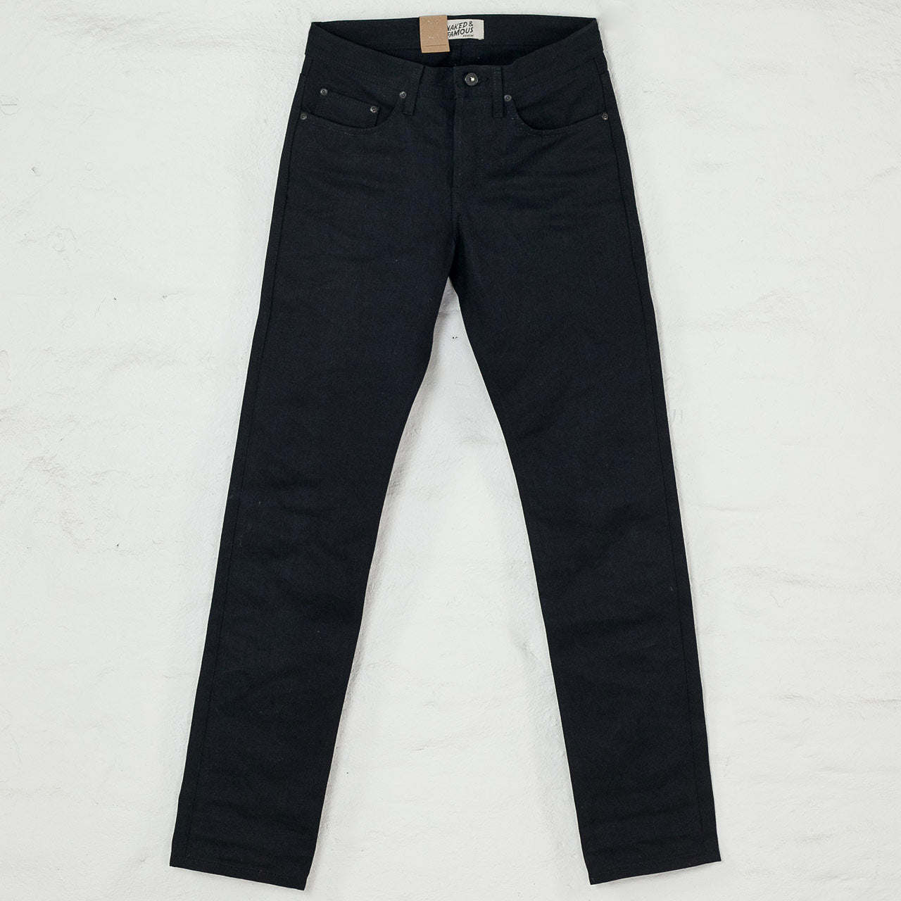 Weird Guy Solid Black Selvedge