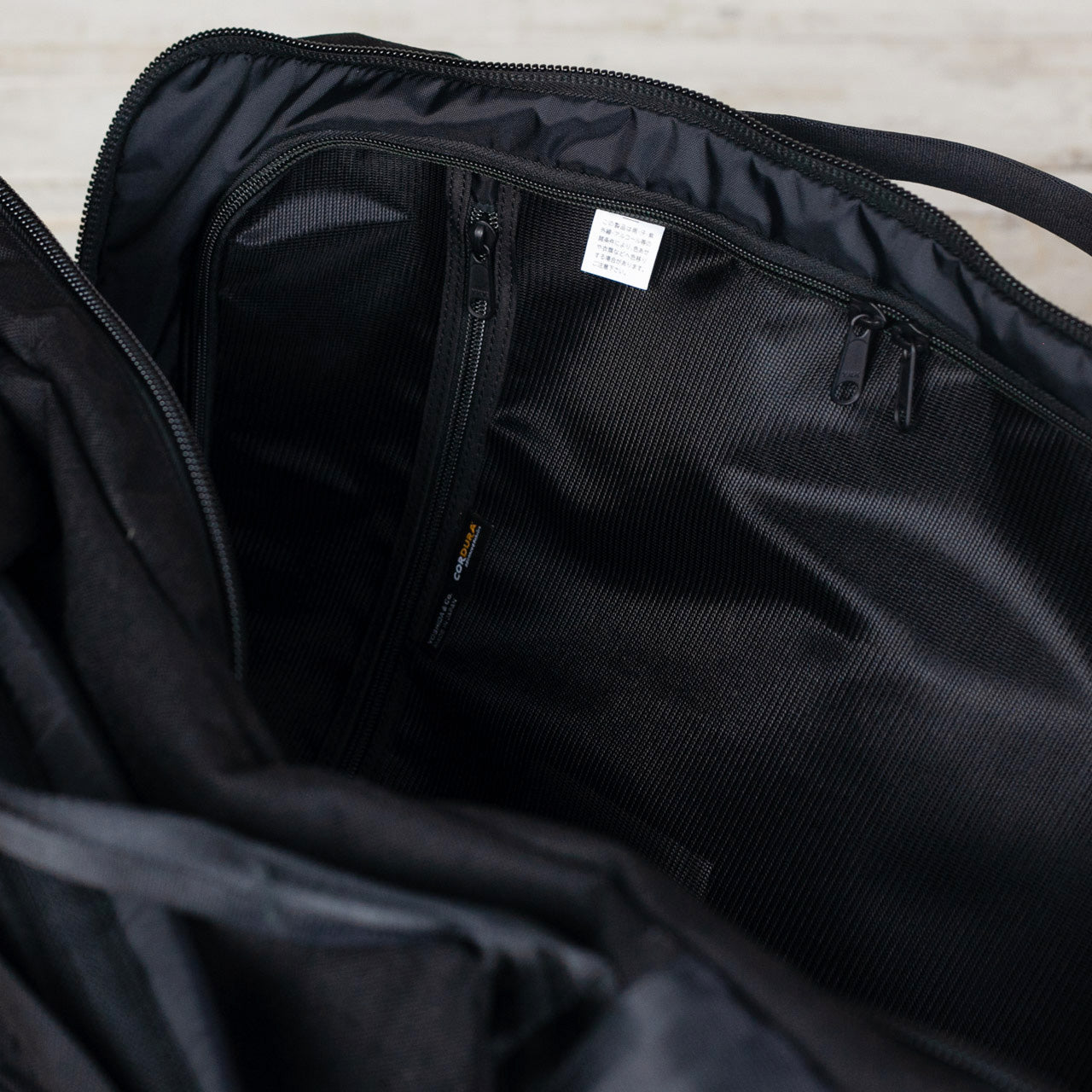 Booth Pack 3Way Duffle Bag Schwarz