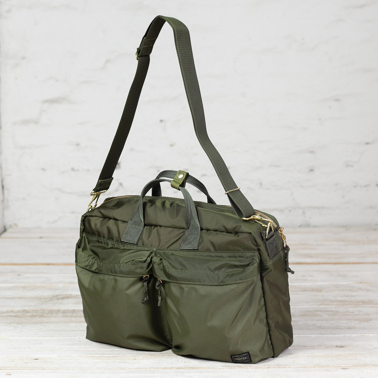 Force 3Way Briefcase Oliv