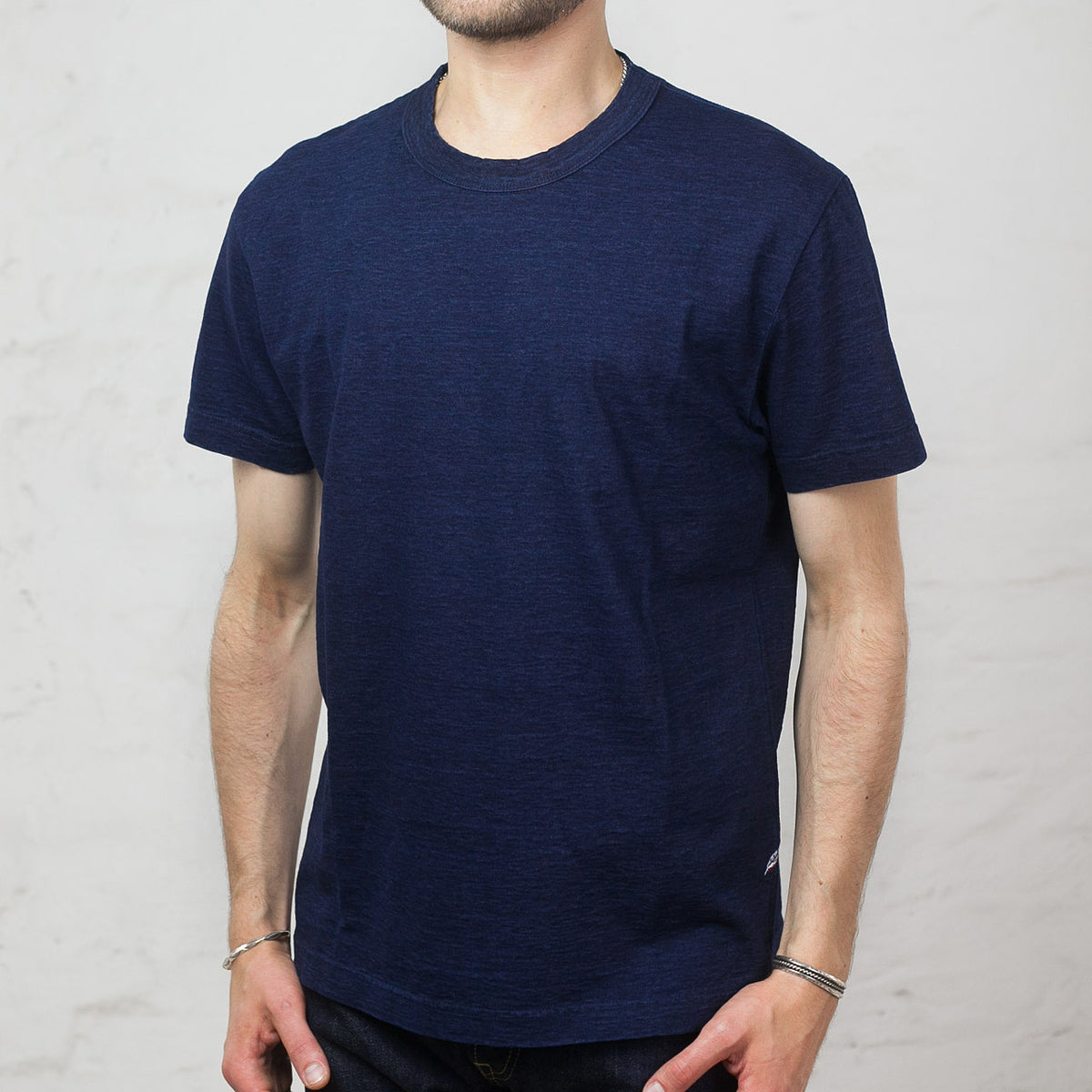 Pure Blue Japan 5011 Basic T-Shirt Indigo