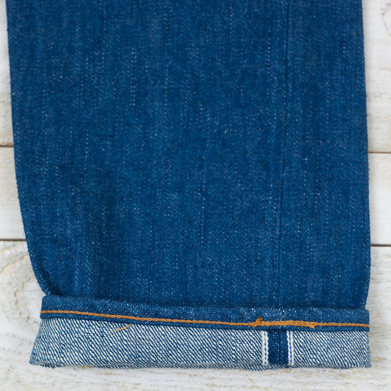 XX-019 14oz Relaxed Tapered Greencast Indigo