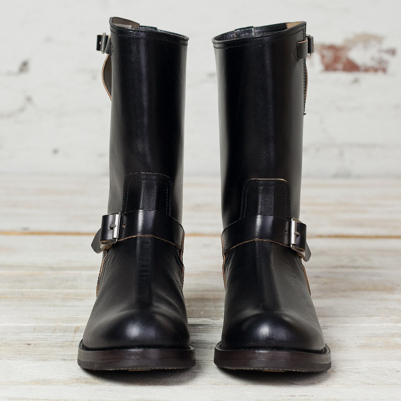 Buco Engineer Boots / Buttock Schwarz