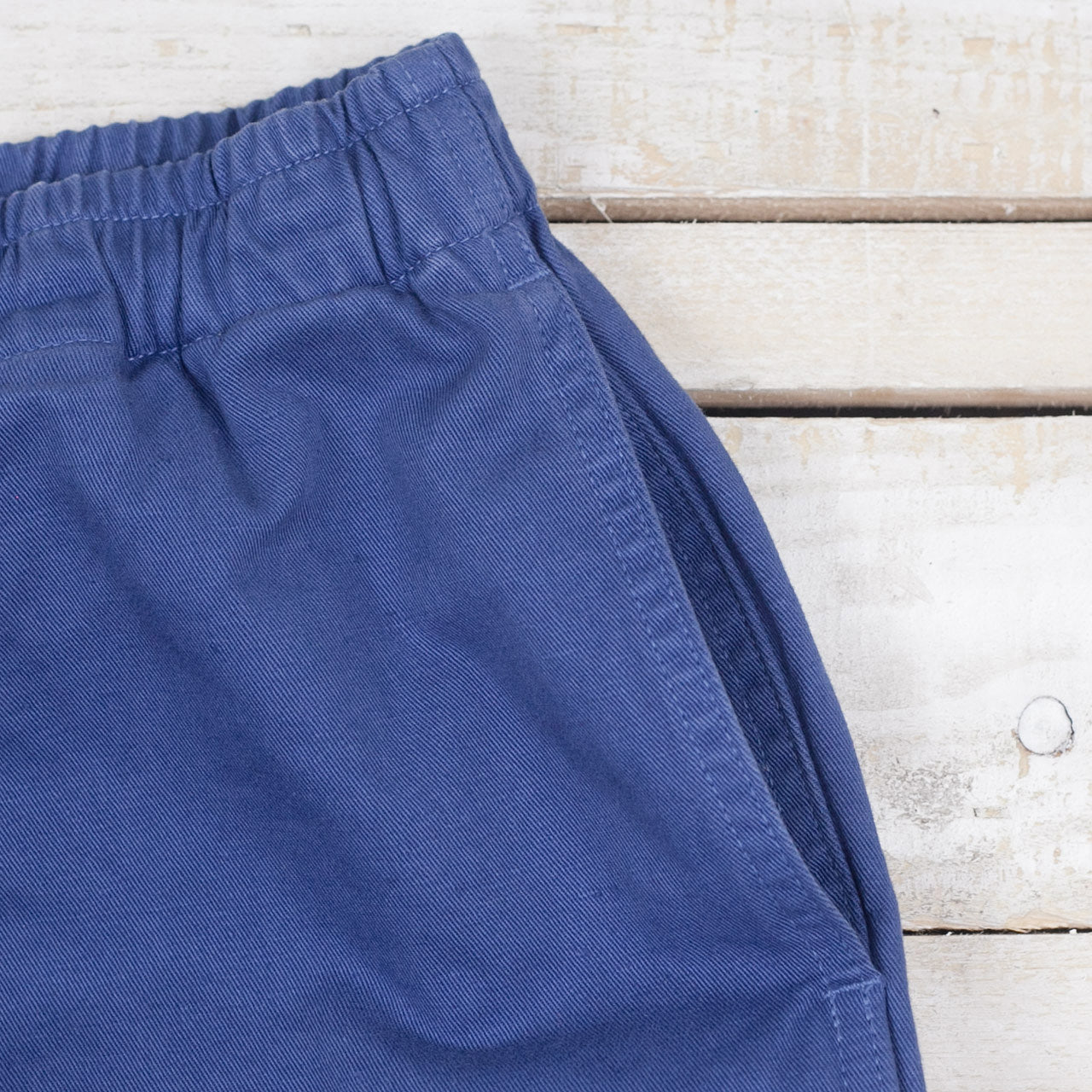 Cotton Drill Swim Shorts Navy