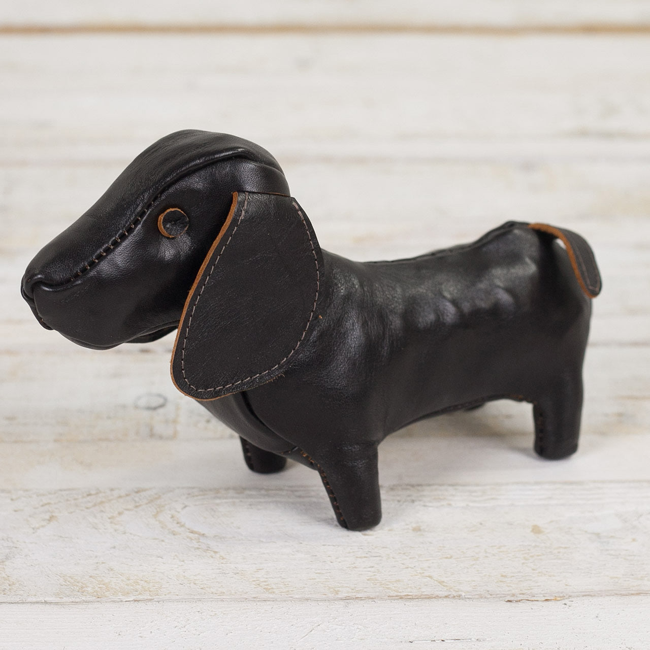 Pferdeleder "Dachshund" Braun