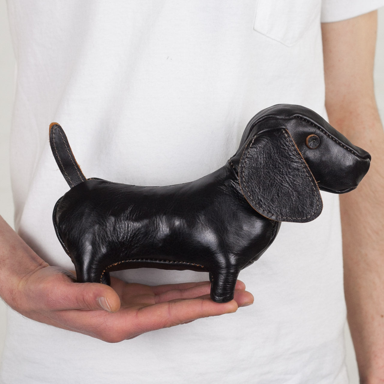 Pferdeleder "Dachshund" Braun