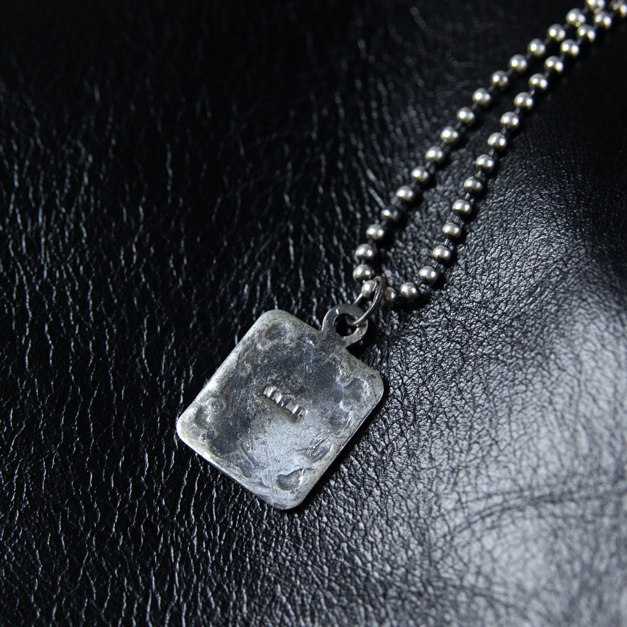 Dog Tag Pendant Thunderbird Silber