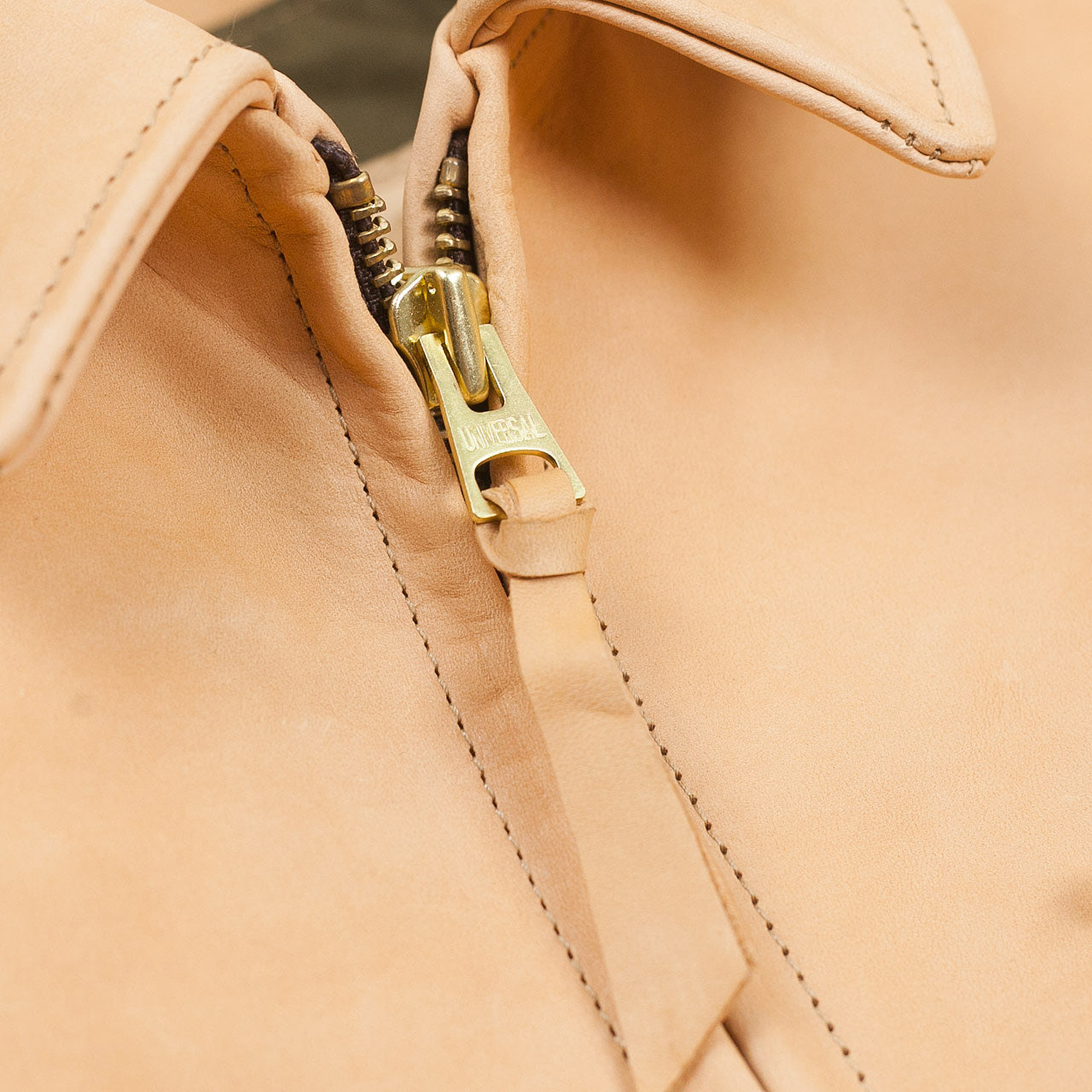 Lederjacke "Youth of America" Natur