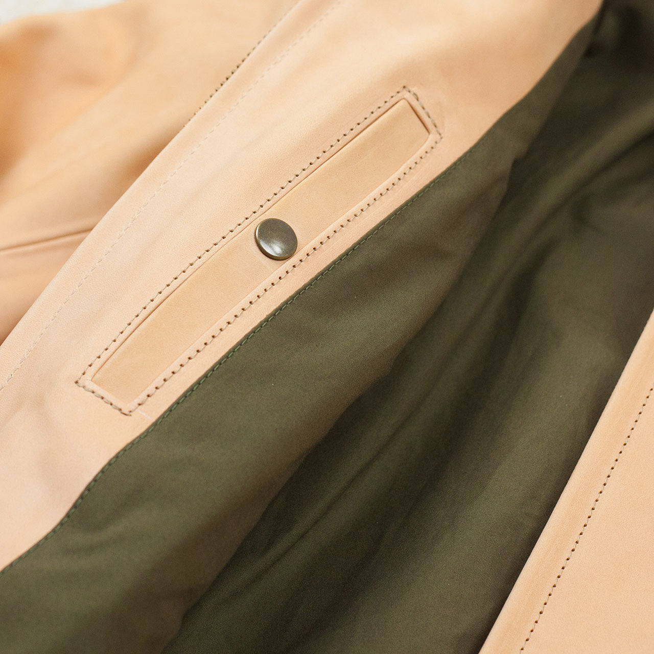 Lederjacke "Youth of America" Natur