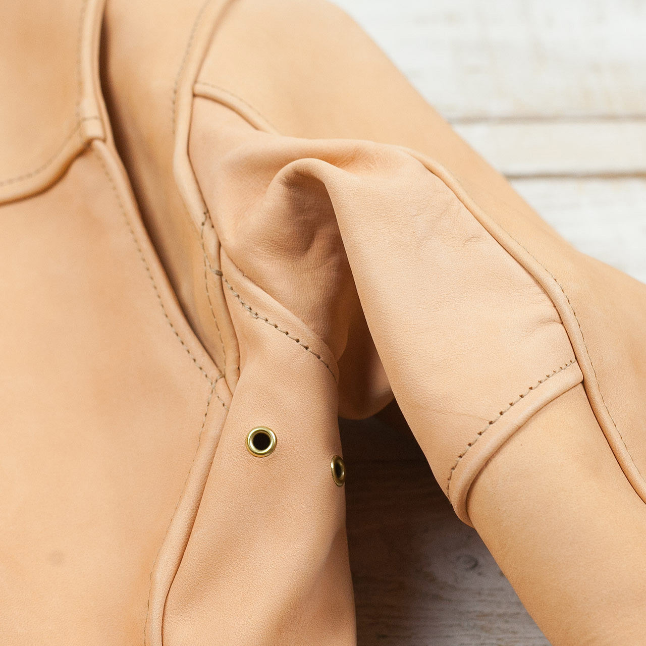 Lederjacke "Youth of America" Natur