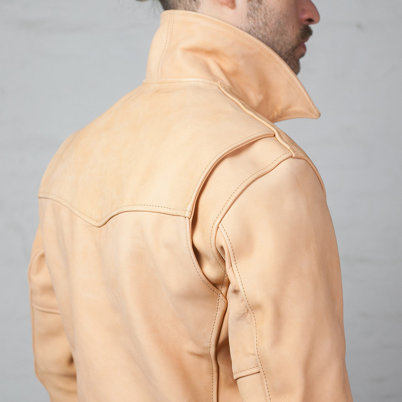 Lederjacke "Youth of America" Natur