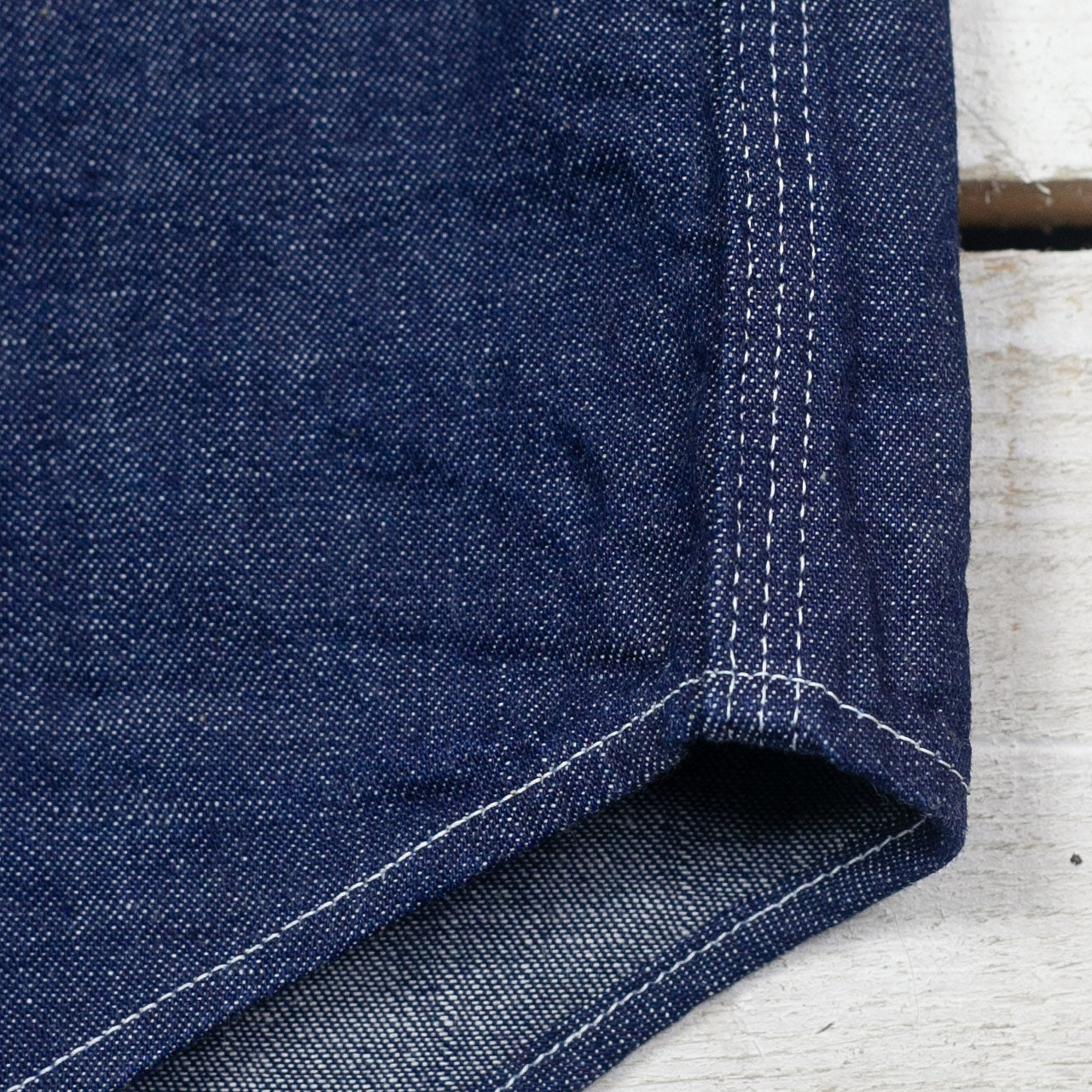 SC27852 Blue Denim L/S Work Shirt Indigo