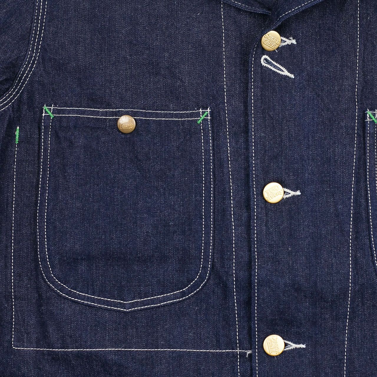 11oz Denim Work Coat Rinsed