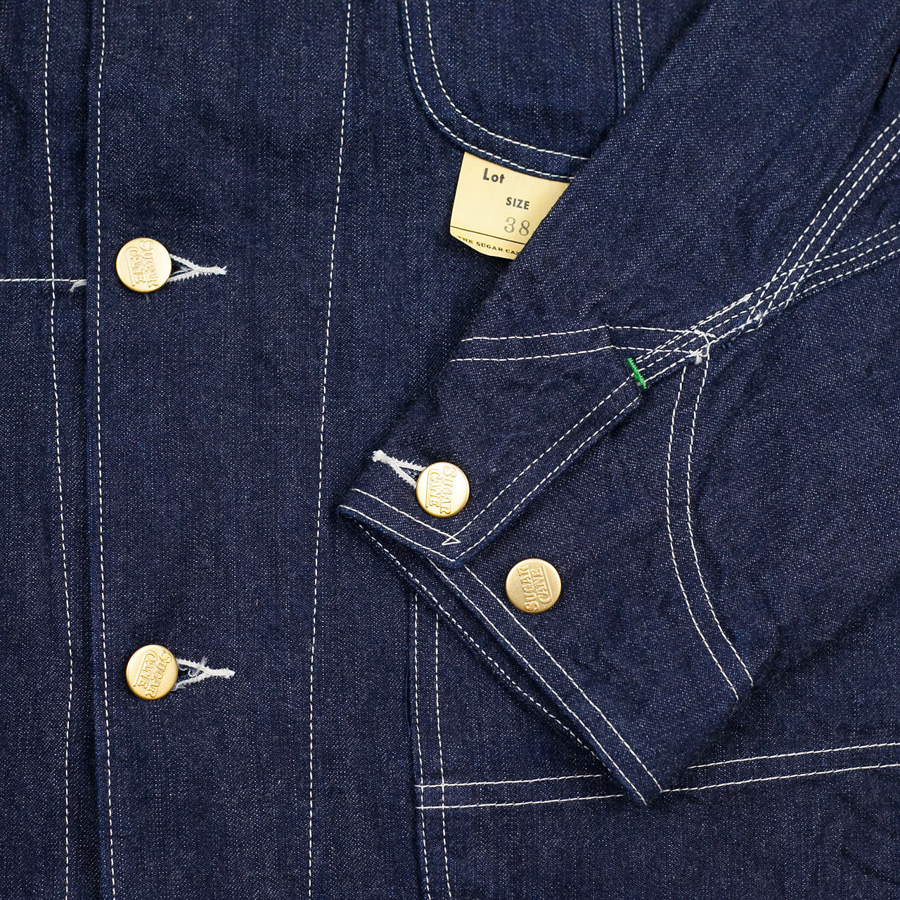 11oz Denim Work Coat Rinsed