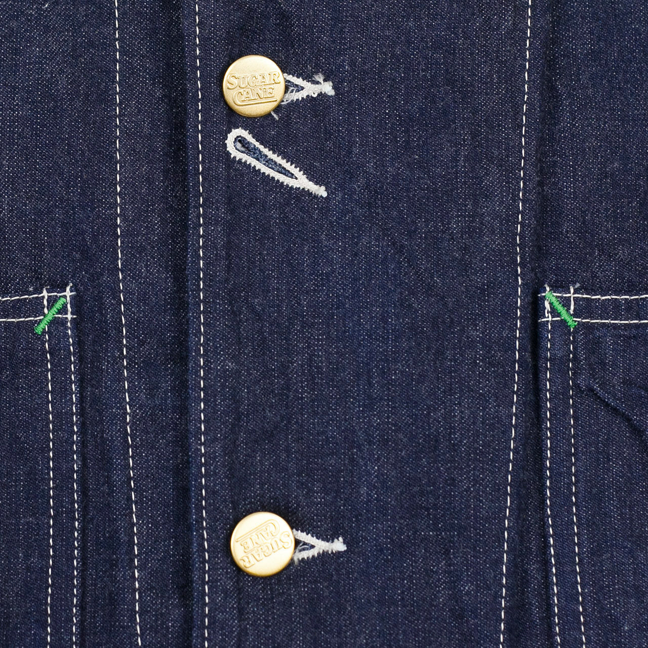 11oz Denim Work Coat Rinsed