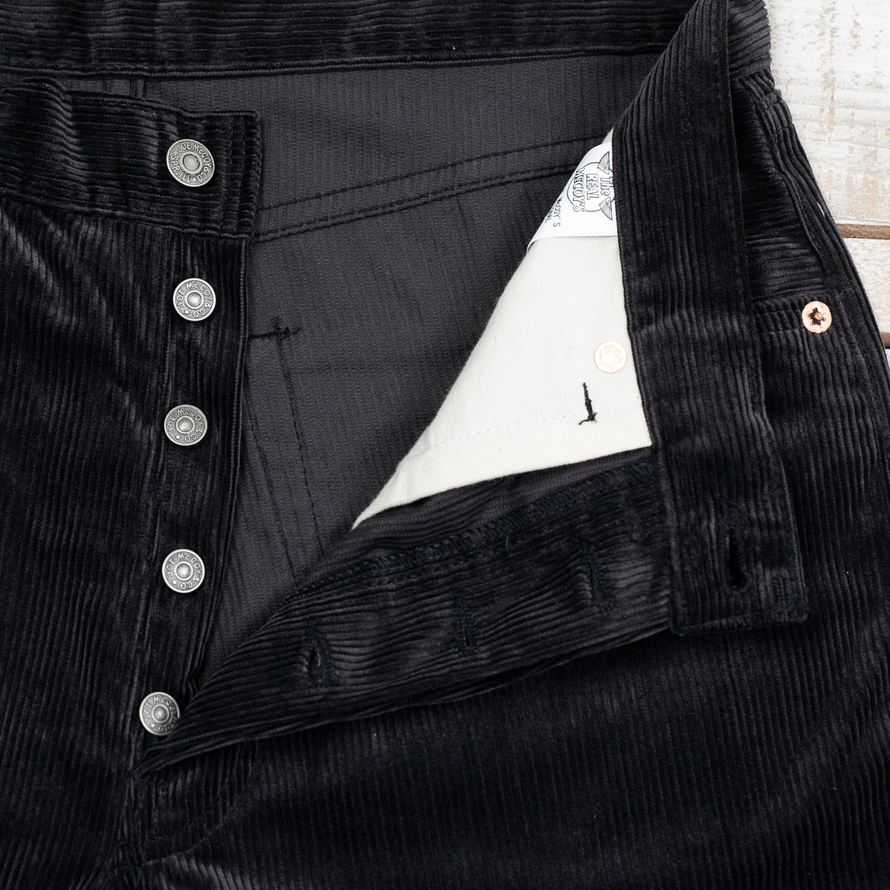 Corduroy Trousers Lot. 906 Charcoal