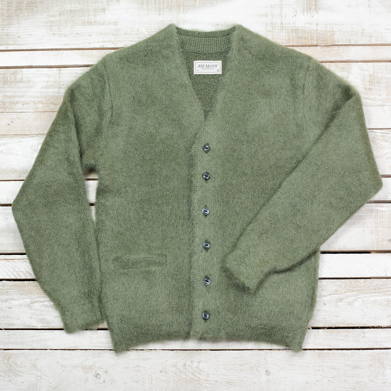 JM Mohair Cardigan Mint