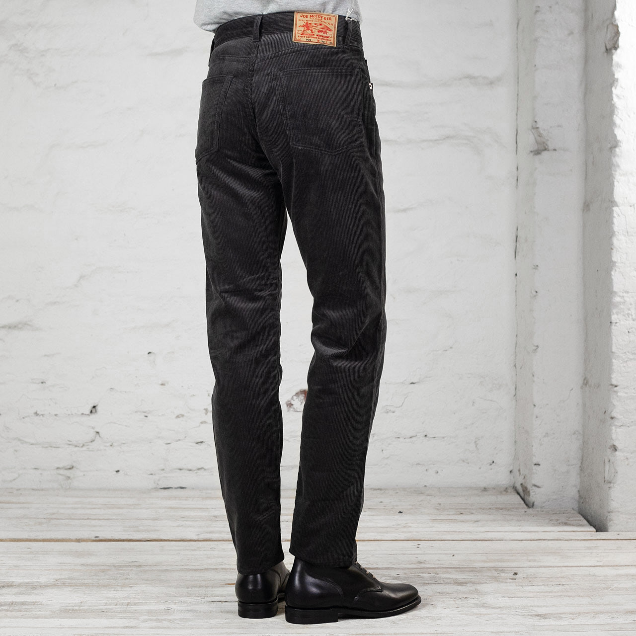 Corduroy Trousers Lot. 906 Charcoal
