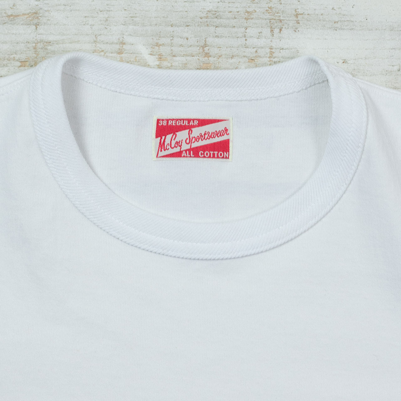 Joe McCoy Pocket Tee Weiß
