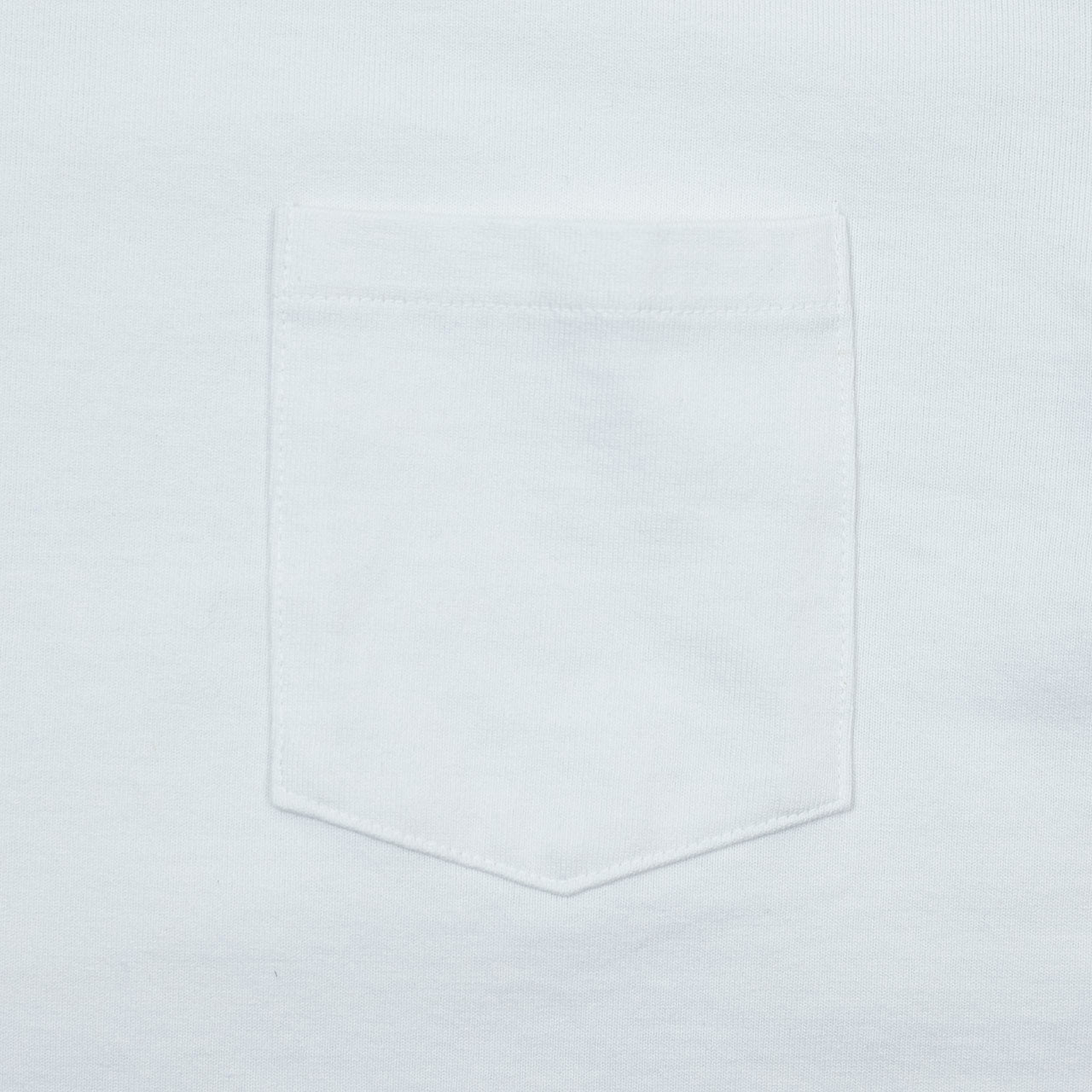 Joe McCoy Pocket Tee Weiß