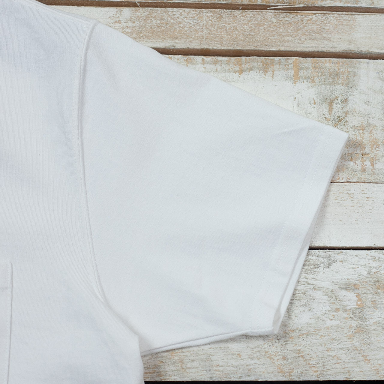 Joe McCoy Pocket Tee Weiß