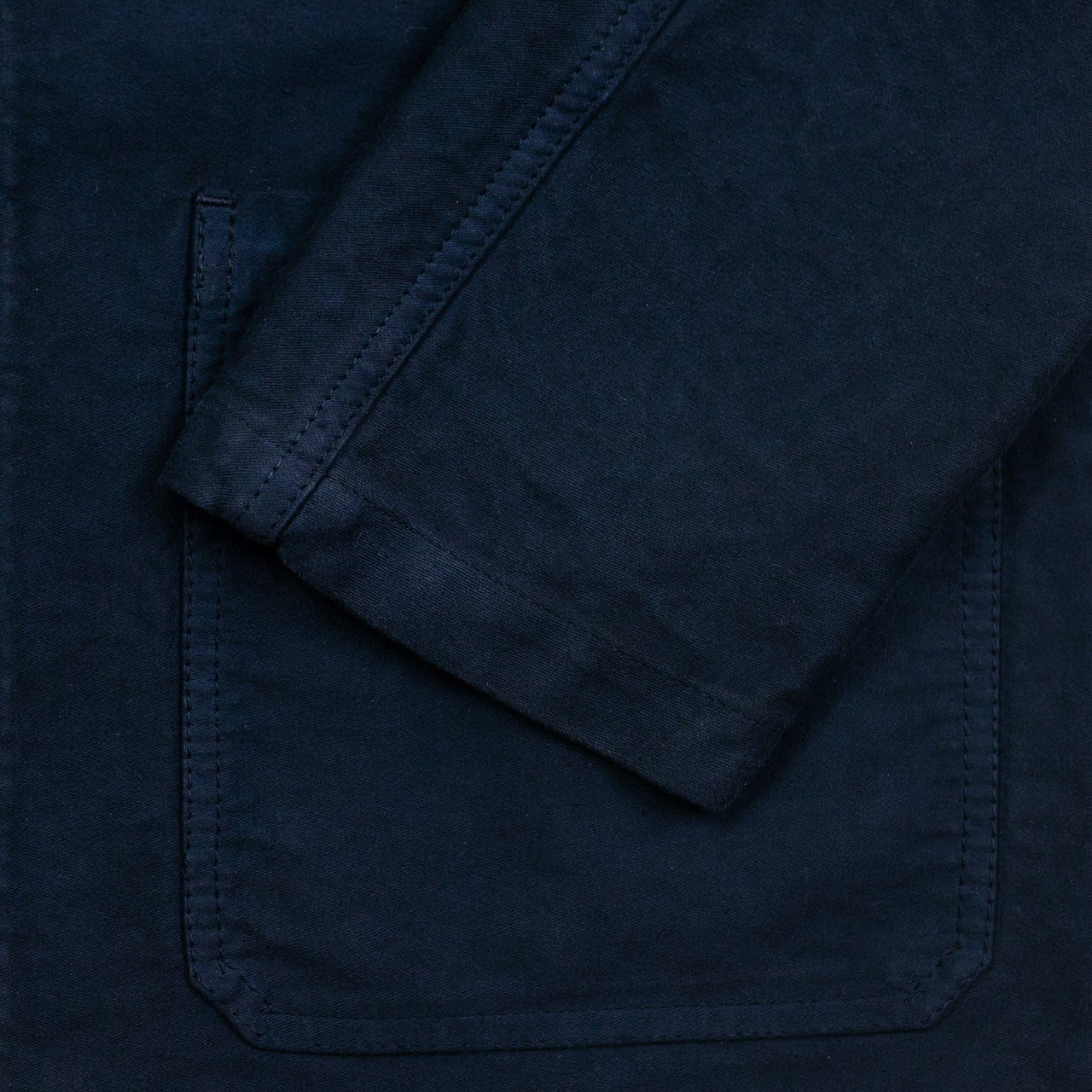 French Moleskin Jacket Navy