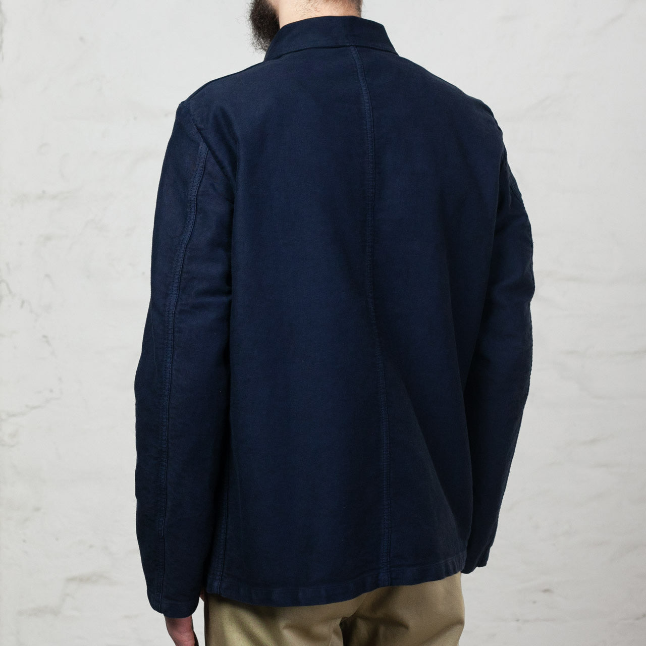 French Moleskin Jacket Navy