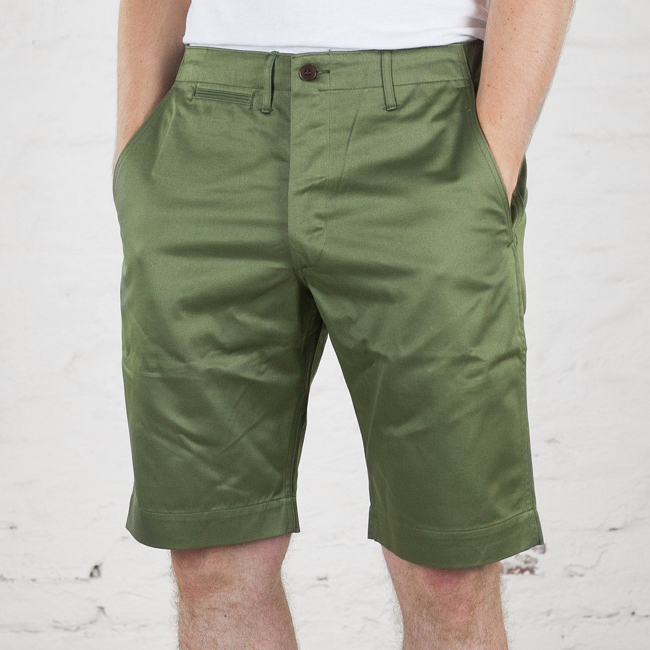 Lot 1204 Chino Shorts Oliv