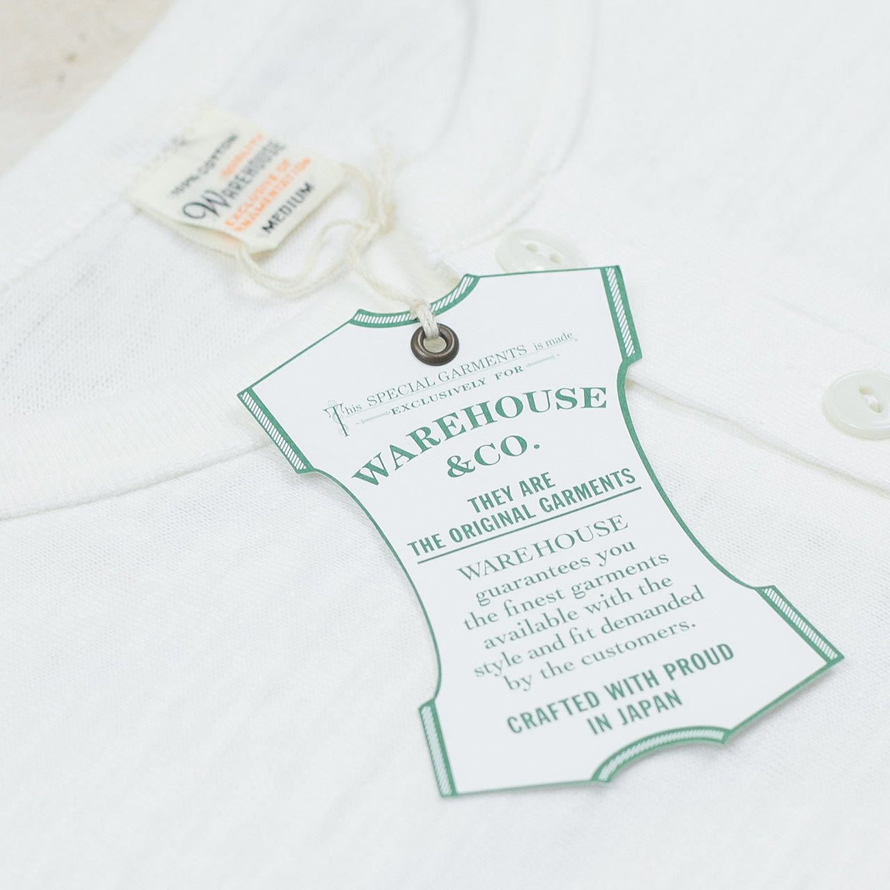 Lot 4601 Henley T-Shirt Weiß