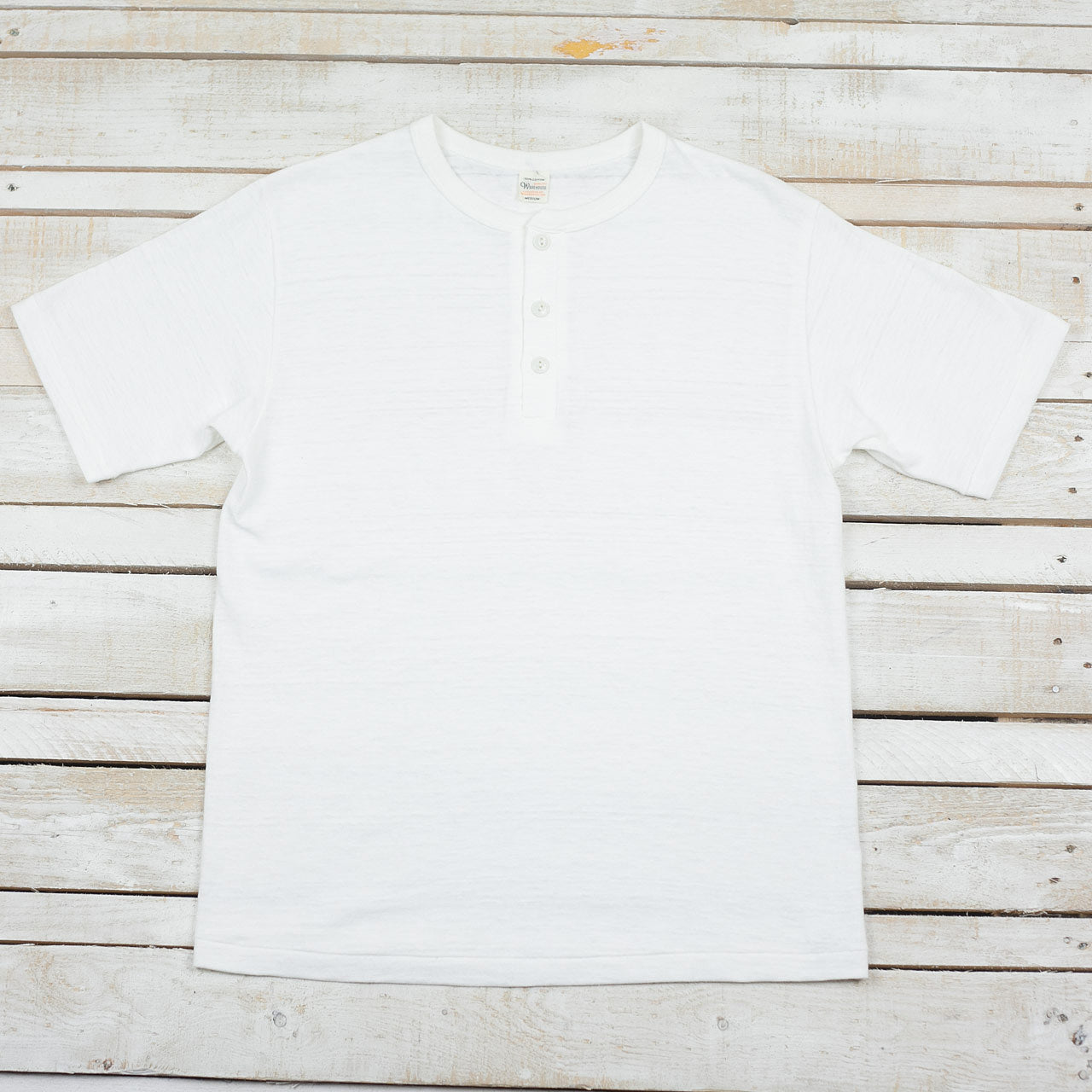 Lot 4601 Henley T-Shirt Weiß