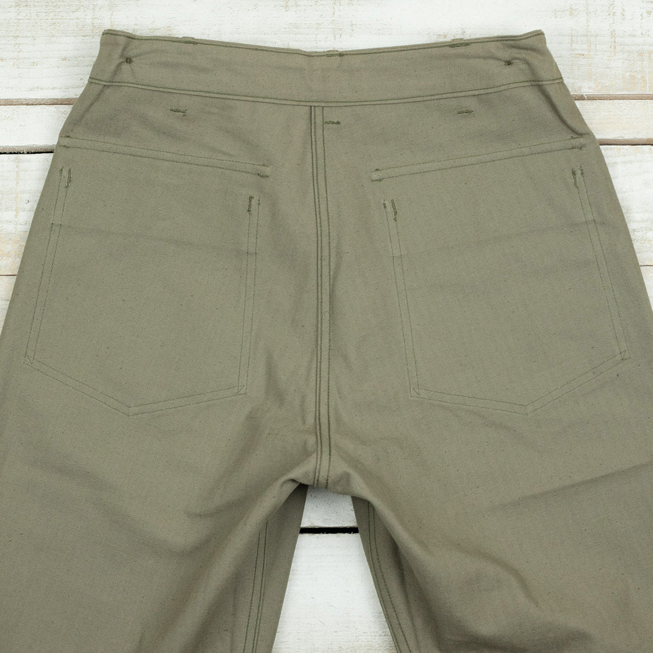 Lot 1218 Herringbone Military Shorts Oliv