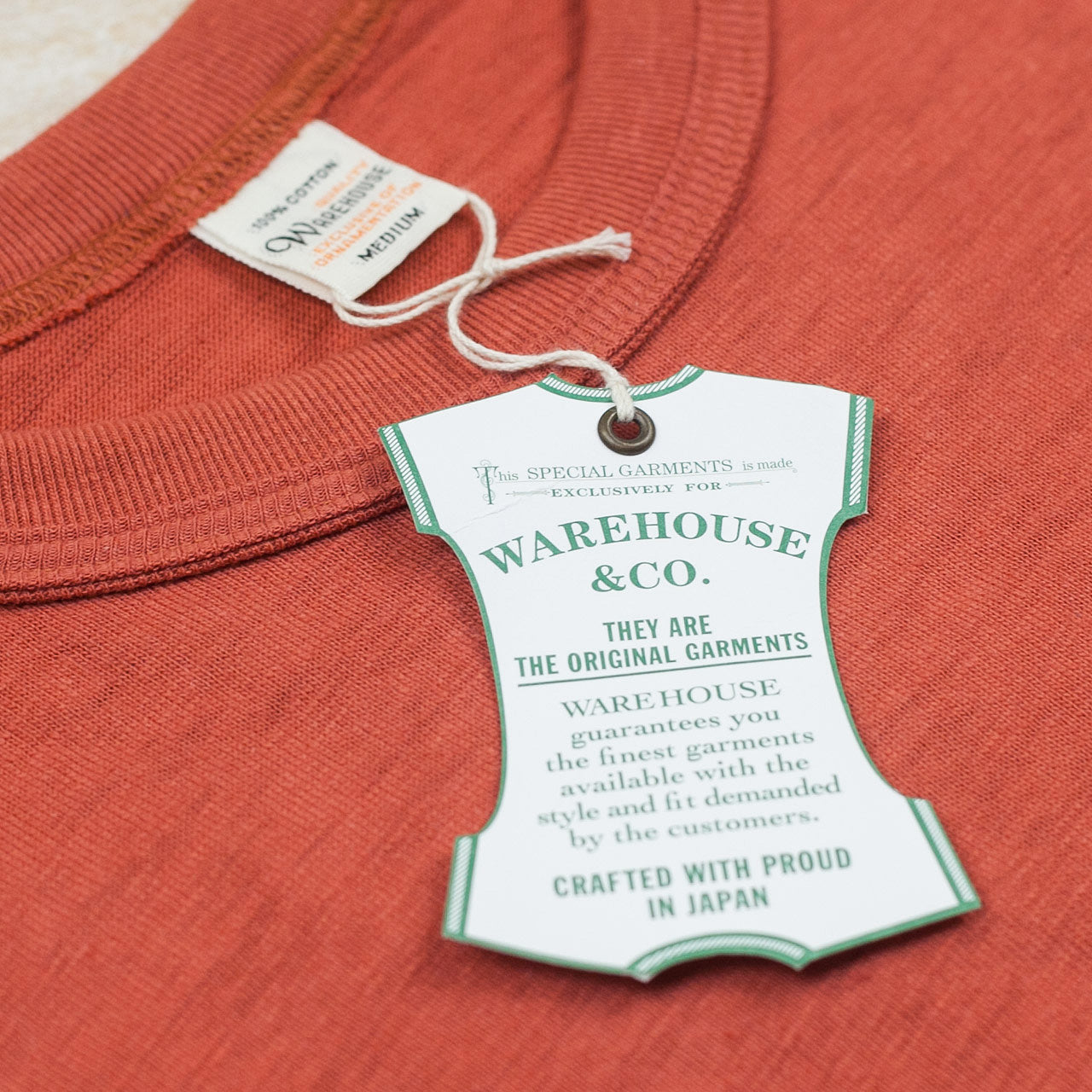 Lot 4601 Round Neck T-Shirt Salmon