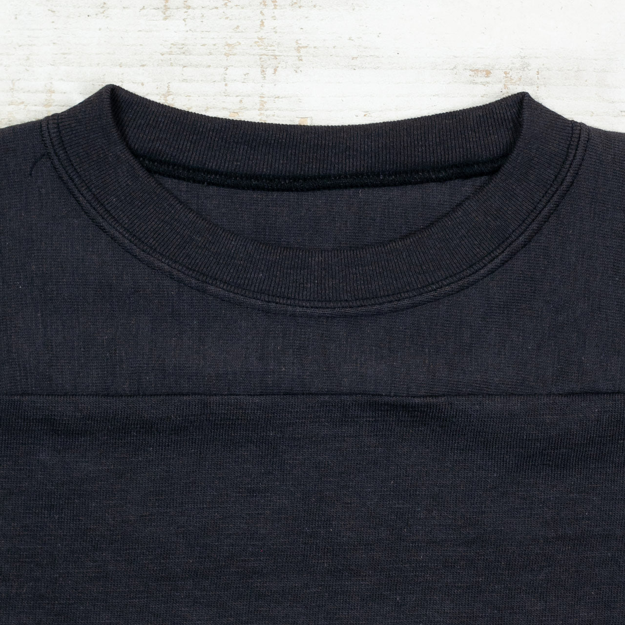 Lot 4063 Three Quarter Football Tee Schwarz