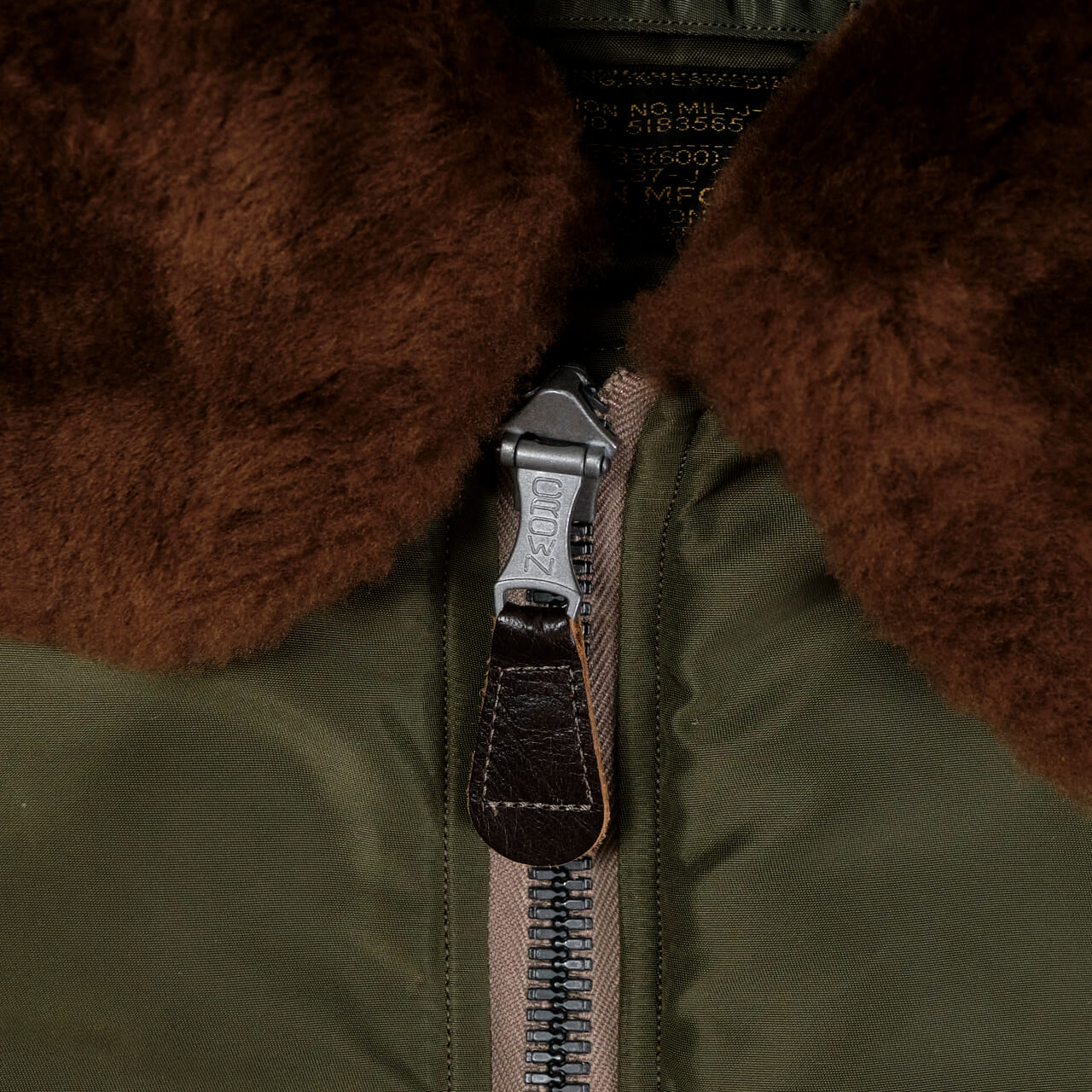 BR15321 B-15C Flight Jacket Oliv
